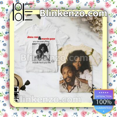 Diana Ross And Marvin Gaye You Are Everything Album Cover Birthday Shirt