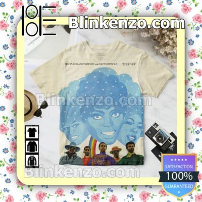 Diana Ross And The Supremes With The Temptations Together Album Cover Custom Shirt