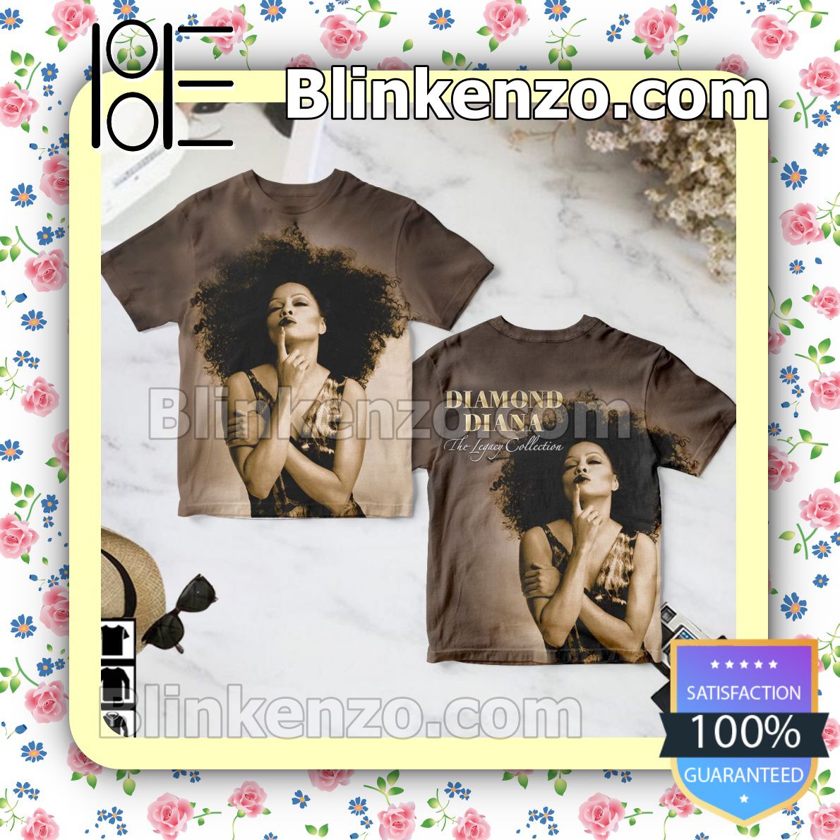 Get Here Diana Ross Diamond Diana The Legacy Collection Album Cover Birthday Shirt