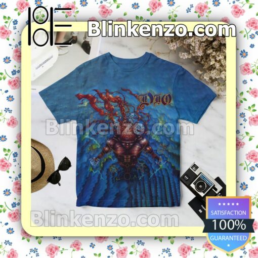 Dio Strange Highways Album Cover Blue Custom Shirt