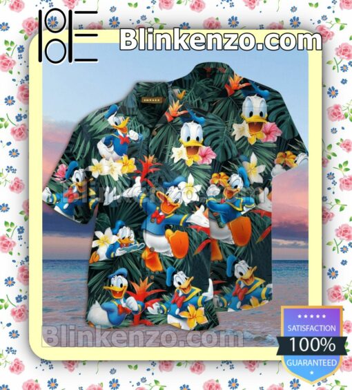 Disney Donald Duck Beach Hawaii Shirt