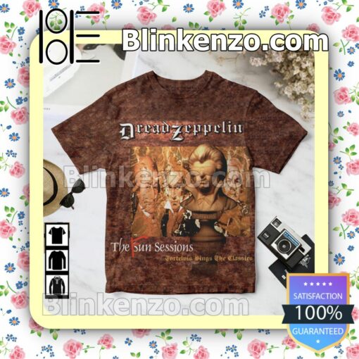 Dread Zeppelin The Fun Sessions Album Cover Birthday Shirt