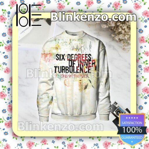 Dream Theater Six Degrees Of Inner Turbulence Album Cover Custom Long Sleeve Shirts For Women