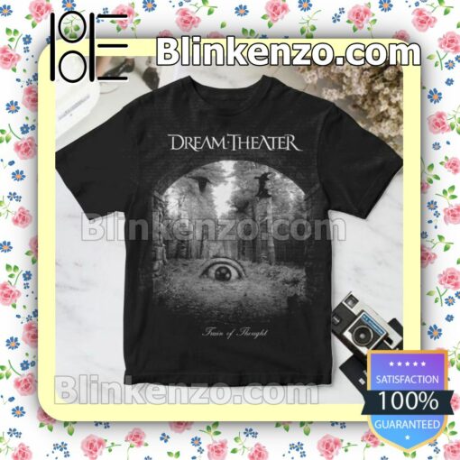 Dream Theater Train Of Thought Album Cover Black Custom T-Shirt