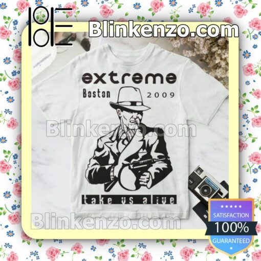 Extreme Take Us Alive Album Cover White Gift Shirt