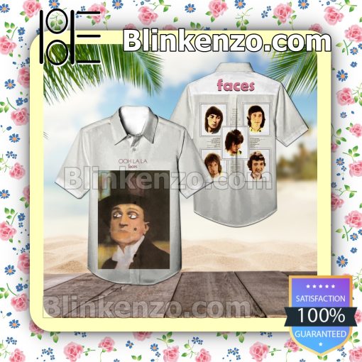 Faces Ooh La La Album Cover Summer Beach Shirt