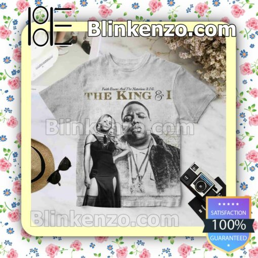 Faith Evans And The Notorious B.i.g.  The King And I Album Cover Custom Shirt