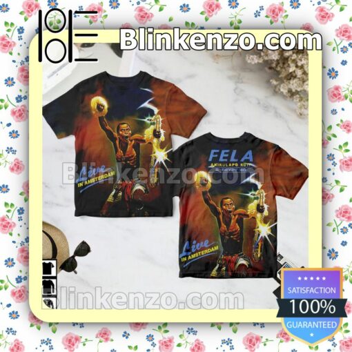 Fela Kuti And Egypt 80 Live In Amsterdam Birthday Shirt