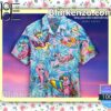 Flamingo Tropical Funny Aloha Hawaii Shirt