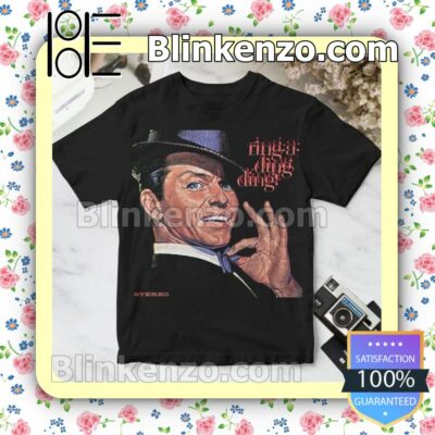 Frank Sinatra Ring A Ding Ding Album Cover Custom T-Shirt