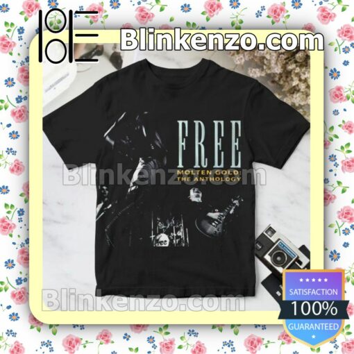 Free Molten Gold The Anthology Album Cover Gift Shirt
