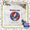 Grateful Dead Steal Your Face Album Cover White Custom T-Shirt