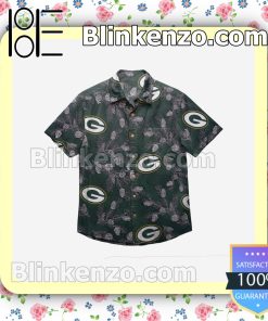 Green Bay Packers Pinecone Short Sleeve Shirts a