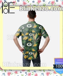 Green Bay Packers Victory Vacay Short Sleeve Shirts a