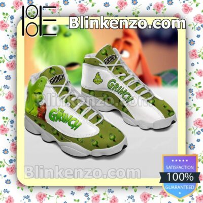 Grinch White Jordan Running Shoes