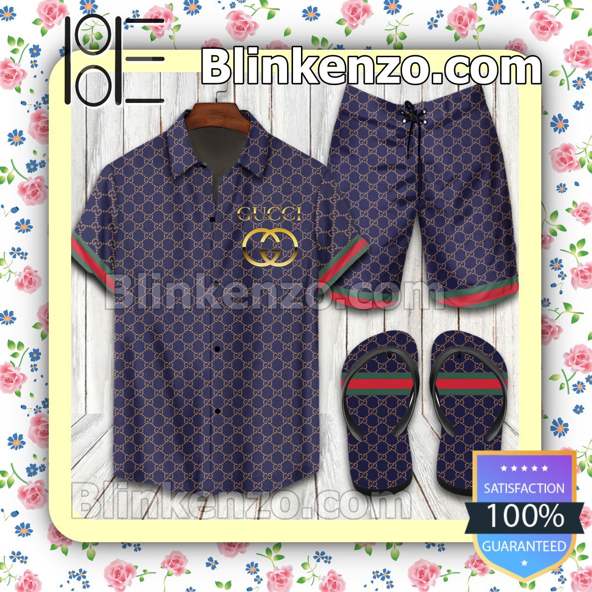 Gucci 2022 Purple Beach Shorts