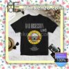 Guns N' Roses Bad Obsession Live Black Custom Shirt