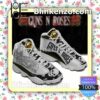Guns N Roses Rock Band Skull Jordan Running Shoes