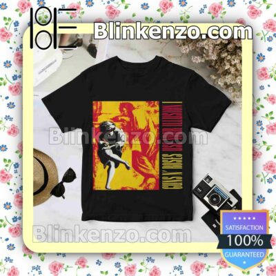 Guns N' Roses Use Your Illusion I Album Cover Black Custom Shirt
