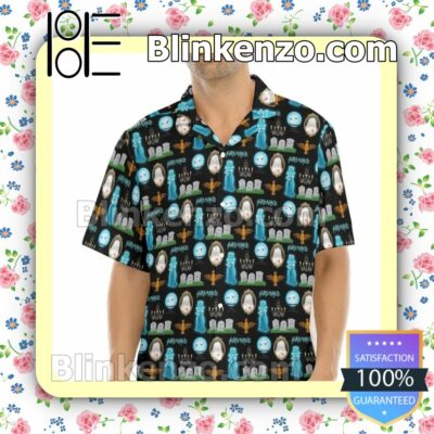 Haunted Mansion Collage Short Sleeve Hawaii Shirt