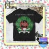 Helix A Heavy Metal Christmas Album Cover Black Custom T-Shirt