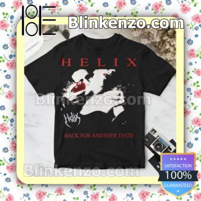 Helix Back For Another Taste Album Cover Gift Shirt