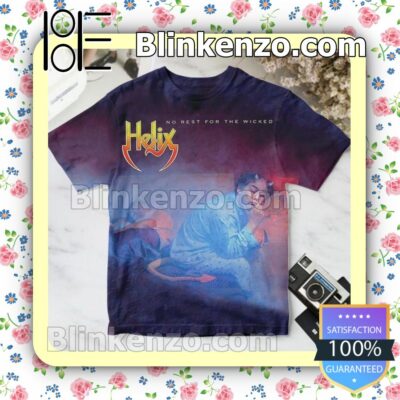 Helix No Rest For The Wicked Album Cover Gift Shirt
