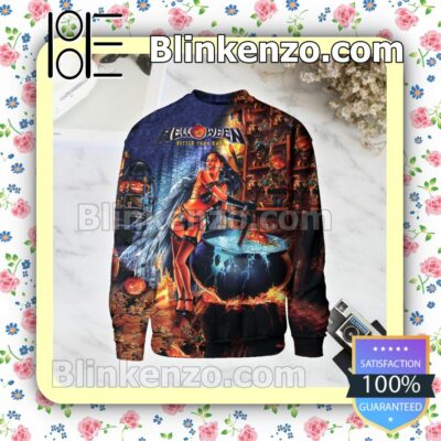 Helloween Better Than Raw Album Cover Custom Long Sleeve Shirts For Women