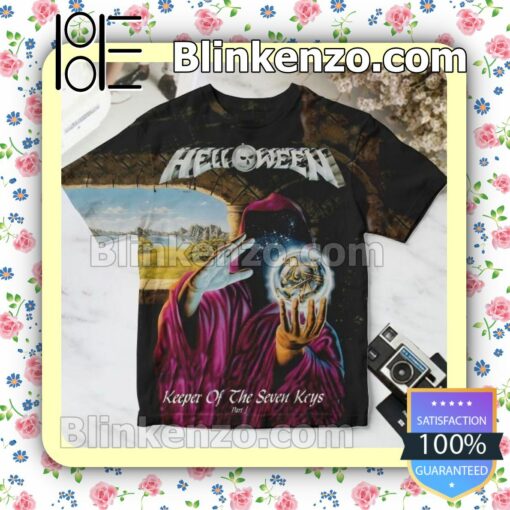 Helloween Keeper Of The Seven Keys Part I Album Cover Gift Shirt