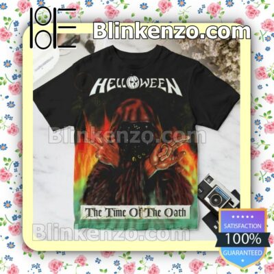 Helloween The Time Of The Oath Album Cover Custom T-Shirt