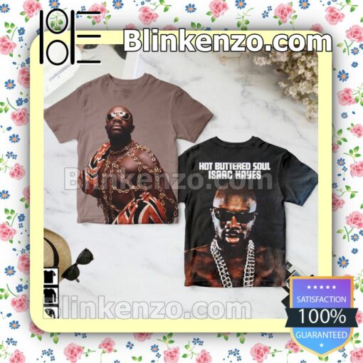 Isaac Hayes Hot Buttered Soul Album Birthday Shirt
