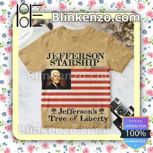 Jefferson Starship Jefferson's Tree Of Liberty Album Cover Gift Shirt