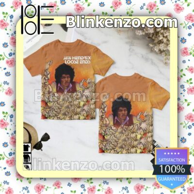 Jimi Hendrix Loose Ends Album Cover Orange Birthday Shirt