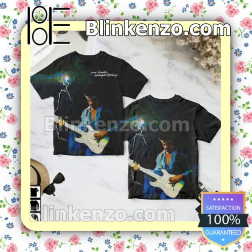 Jimi Hendrix Midnight Lightning Album Cover Birthday Shirt