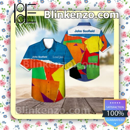 John Scofield Loud Jazz Album Cover Summer Beach Shirt