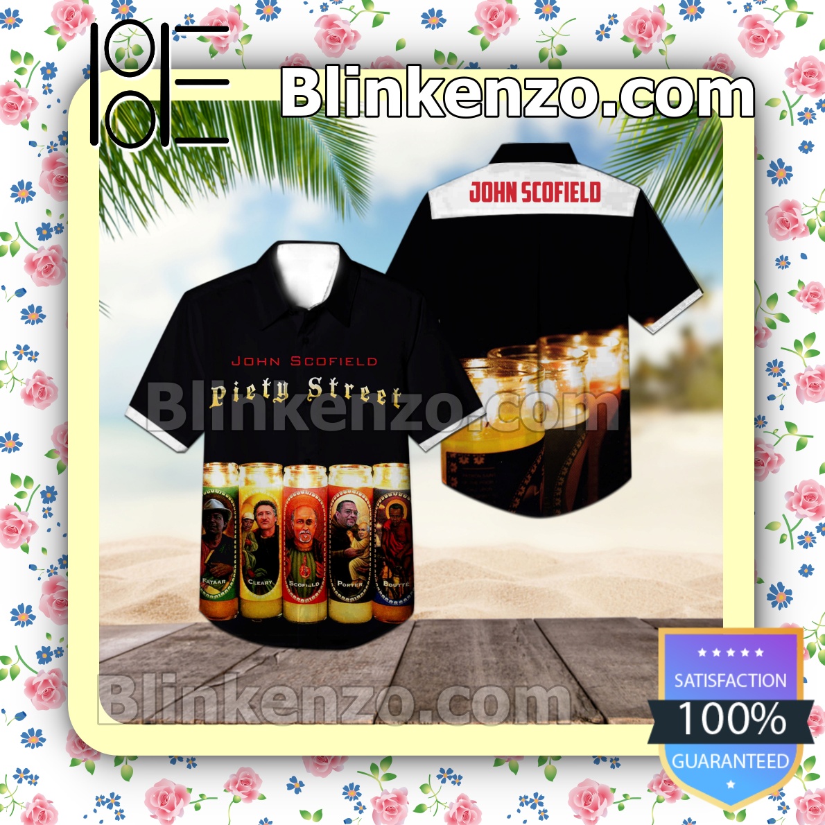 John Scofield Piety Street Album Cover Summer Beach Shirt