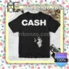 Johnny Cash American IV The Man Comes Around Album Cover Black Custom T-Shirt