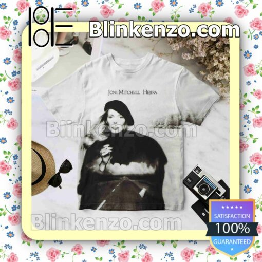 Joni Mitchell Hejira Album Cover White Custom Shirt