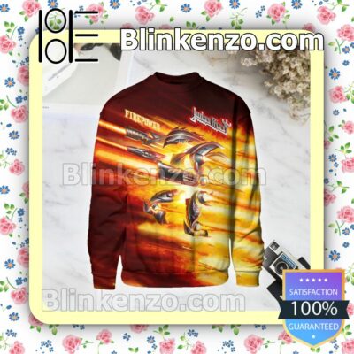 Judas Priest Firepower Album Cover Custom Long Sleeve Shirts For Women