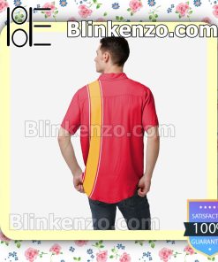 Kansas City Chiefs Bowling Stripe Short Sleeve Shirts a