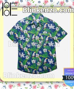 Kentucky Wildcats Floral Short Sleeve Shirts a