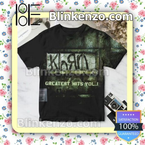 Korn Greatest Hits Vol. 1  Album Cover Custom T-Shirt