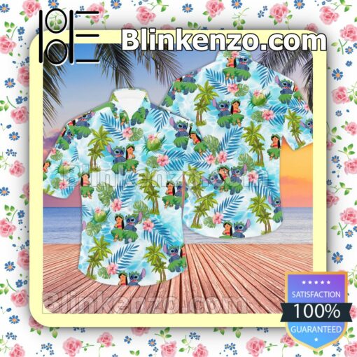 Lilo & Stitch Disney Hawaiian Summer Tropical Hawaii Shirt