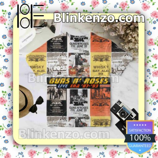 Live Era '87-'93 Album Cover By Guns N' Roses Custom Shirt
