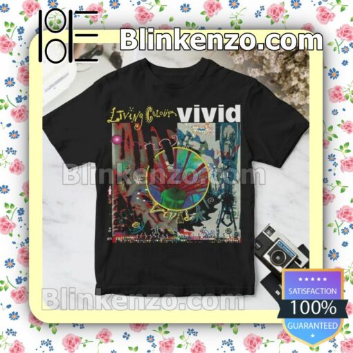 Living Colour Vivid Album Cover Gift Shirt
