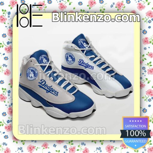 Los Angeles Dodgers Team Blue White Jordan Running Shoes