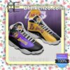 Los Angeles Lakers Basketball Team Black Yellow Jordan Running Shoes