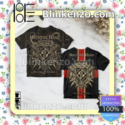 Machine Head Bloodstone And Diamonds Album Cover Birthday Shirt
