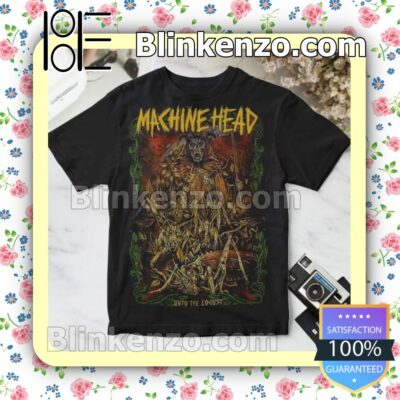 Machine Head Unto The Locust Black Custom T-Shirt