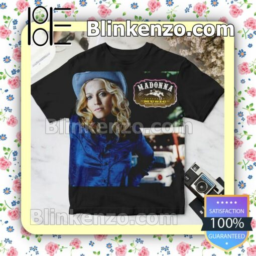 Madonna Music Album Cover Custom T-Shirt